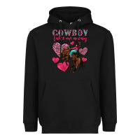 Black cowboy take me away Heavyweight Hoodie - OliviaCreatesArt