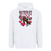 White cowboy take me away Heavyweight Hoodie - OliviaCreatesArt