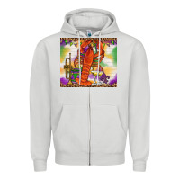 Dove Grey Mardi Gras Crawfish Tumbler Zipper Hoodie - HowdyJamesFarm