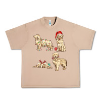 Burro christmas dogs Urban Heavy Tee - MaliasSmallBusiness