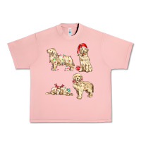 Salmon christmas dogs Urban Heavy Tee - MaliasSmallBusiness