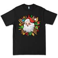 Black santa claus sunflower Premium Tee - Jasminsmagicworld
