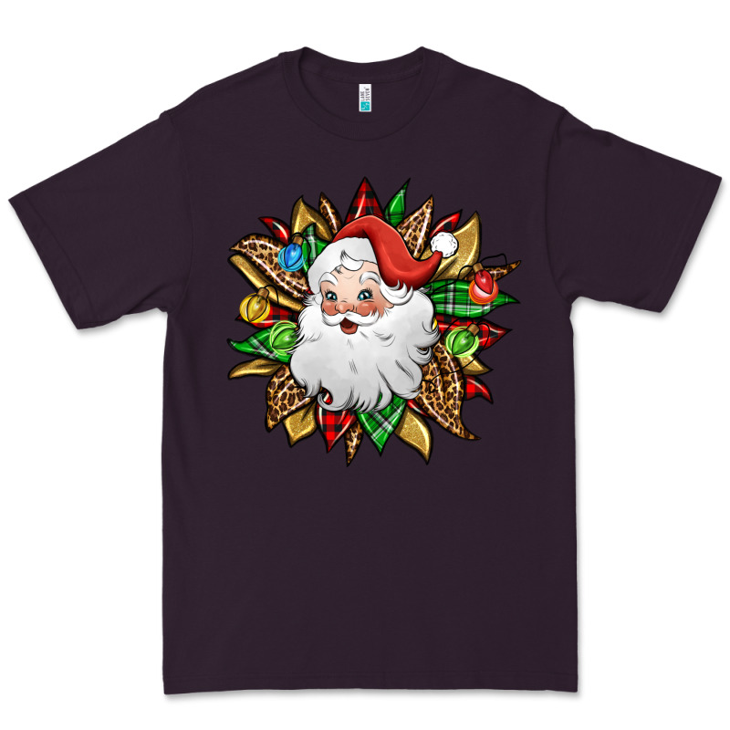 Santa Claus Sunflower Premium Tee by Jasminsmagicworld | Teevron