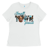 White small town proud Ladies Tee - JahusDesignShop