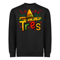 Black tres my third mexican birthday Heavyweight Sweatshirt - Jasminsmagicworld