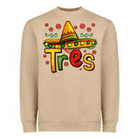 Mushroom tres my third mexican birthday Heavyweight Sweatshirt - Jasminsmagicworld