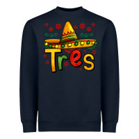 Navy tres my third mexican birthday Heavyweight Sweatshirt - Jasminsmagicworld