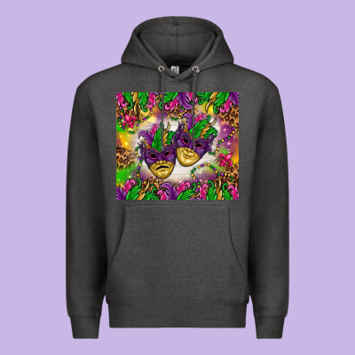 Mardi Gras Masks Tumbler Premium Hoodie Designed By Howdyjamesfarm