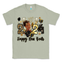 Matcha 2024 happy new year black woman Classic Tee - MaliasSmallBusiness