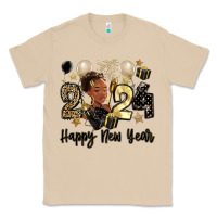 Mushroom 2024 happy new year black woman Classic Tee - MaliasSmallBusiness