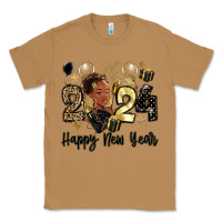 Toasted Coconut 2024 happy new year black woman Classic Tee - MaliasSmallBusiness