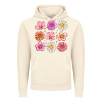 Vintage Artic flowers Vintage Hoodie - MaliasSmallBusiness