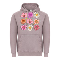 Vintage Zinc flowers Vintage Hoodie - MaliasSmallBusiness