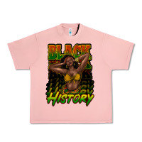 Salmon black history afro woman Urban Heavy Tee - NancyCooperArtShop