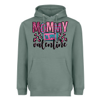 Sage mommy is my valentine Heavyweight Hoodie - OliviaCreatesArt