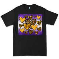 Black lakers hearts Premium Tee - JahusDesignShop