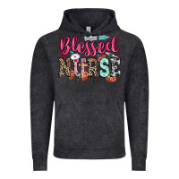 Vintage Black blessed nurse Vintage Hoodie - NancyCooperArtShop