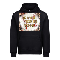 Black He Got it From his Momma Urban Hoodie - CowhideDigitalArt