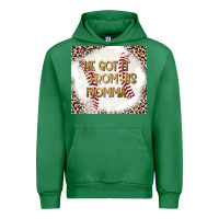 Emerald He Got it From his Momma Urban Hoodie - CowhideDigitalArt