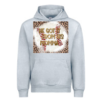 Heather Grey He Got it From his Momma Urban Hoodie - CowhideDigitalArt