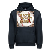 Navy He Got it From his Momma Urban Hoodie - CowhideDigitalArt