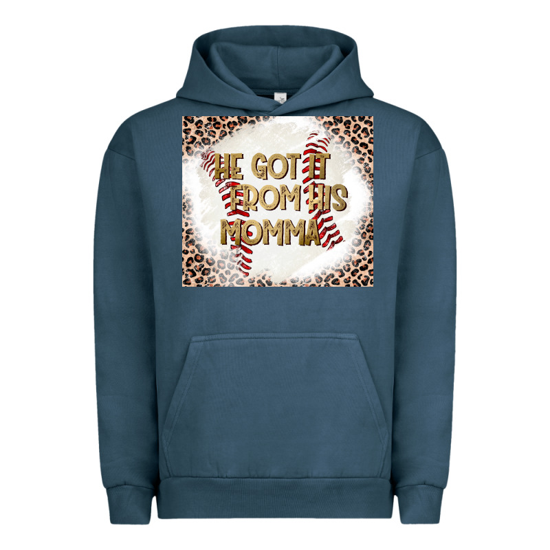 He Got It From His Momma Urban Hoodie by CowhideDigitalArt | Teevron