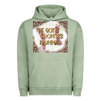 Pigment Oil Green He Got it From his Momma Urban Hoodie - CowhideDigitalArt