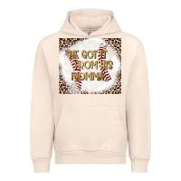 Sandshell He Got it From his Momma Urban Hoodie - CowhideDigitalArt