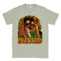 Matcha black couple blessed Classic Tee - NancyCooperArtShop