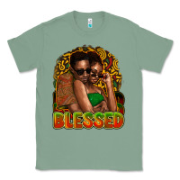 Sage black couple blessed Classic Tee - NancyCooperArtShop