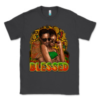 Smoke black couple blessed Classic Tee - NancyCooperArtShop