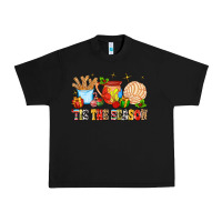 Black 'tis the season Urban Heavy Tee - MaliasSmallBusiness