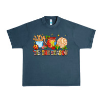 Midnight Navy 'tis the season Urban Heavy Tee - MaliasSmallBusiness