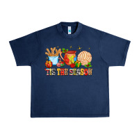 Navy 'tis the season Urban Heavy Tee - MaliasSmallBusiness
