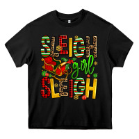 Black sleigh girl sleigh Heavy Core Tee - AdoDesignShop