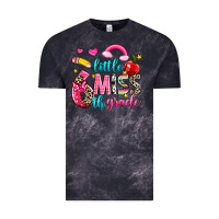Cloud Black little miss sixth grade Vintage Tee - NancyCooperArtShop