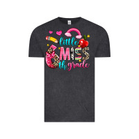 Vintage Black little miss sixth grade Vintage Tee - NancyCooperArtShop