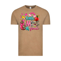Vintage Coffee little miss sixth grade Vintage Tee - NancyCooperArtShop