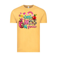 Vintage Mustard little miss sixth grade Vintage Tee - NancyCooperArtShop