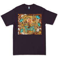 Plum faith cross Premium Tee - BarkalooDesign