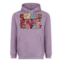 Lavender cooler than cupid Heavyweight Hoodie - OliviaCreatesArt
