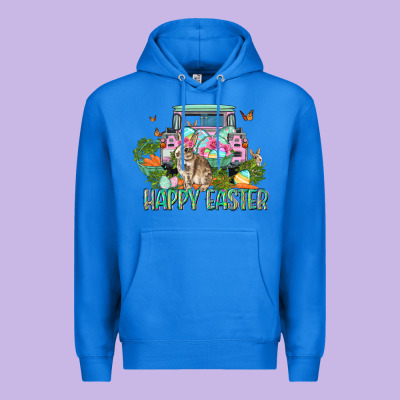 Happy Easter Day Premium Hoodie Designed By Cowgirlartshop