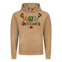 Vintage Camel merry christmas raindeerr Vintage Hoodie - MaliasSmallBusiness