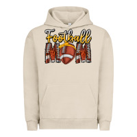 Pigment French Oak Football Mom Urban Hoodie - CowhideDigitalArt