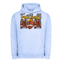 Pigment Grape Ice Football Mom Urban Hoodie - CowhideDigitalArt