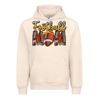 Sandshell Football Mom Urban Hoodie - CowhideDigitalArt