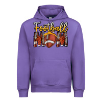 Tulip Football Mom Urban Hoodie - CowhideDigitalArt