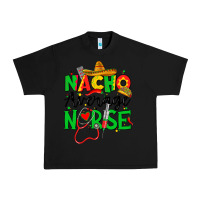 Black nacho average nurse Urban Heavy Tee - JahusDesignShop