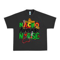Pigment Black nacho average nurse Urban Heavy Tee - JahusDesignShop