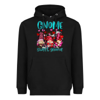 Black gnome sweet gnomes olivia Heavyweight Hoodie - OliviaCreatesArt